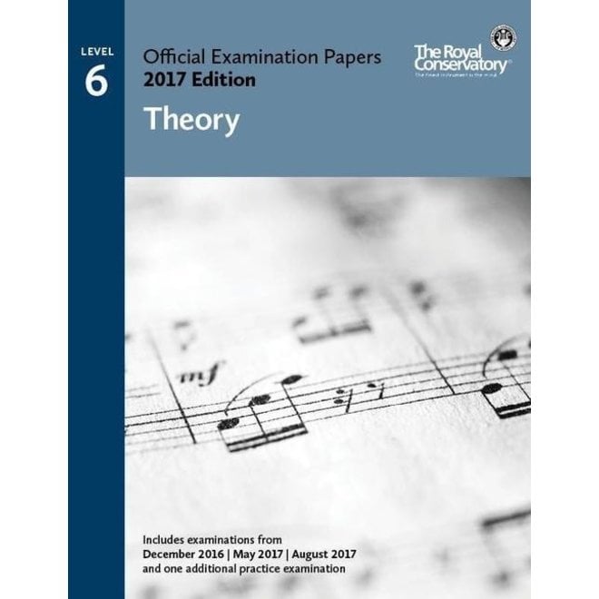 RCM 2017 Examination Papers, Level 6 Theory