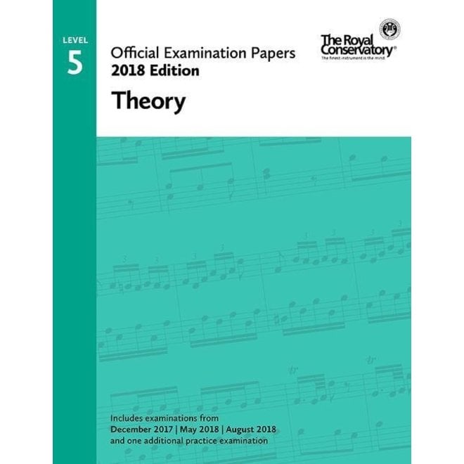 RCM 2018 Examination Papers, Level 5 Theory