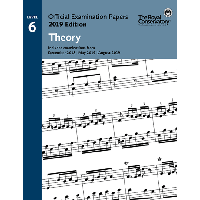 RCM 2019 Examination Papers, Level 6 Theory