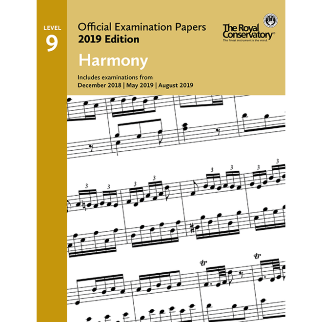 RCM 2019 Examination Papers, Level 9 Harmony