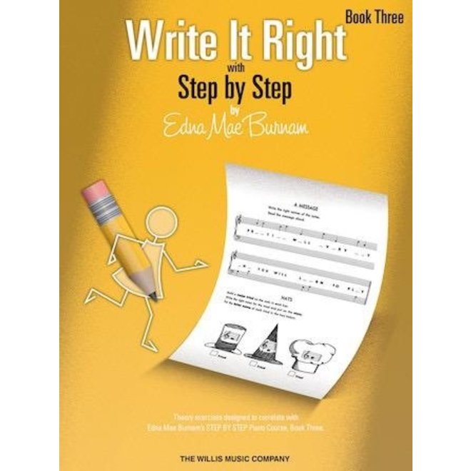 Write It Right with Step by Step, Book 3