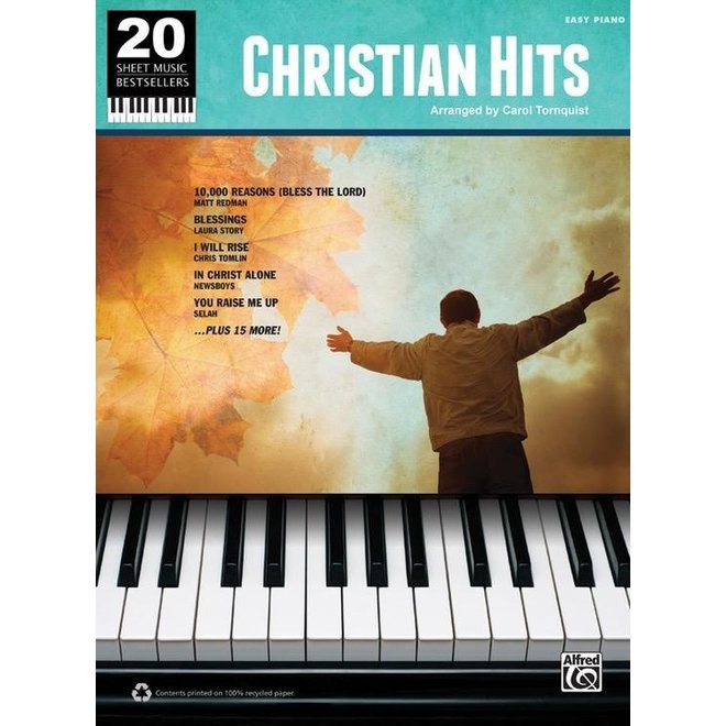 Alfred's 20 Sheet Music Bestsellers, Christian Hits, Easy Piano