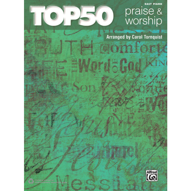 Alfred's Top 50 Praise & Worship, Easy Piano