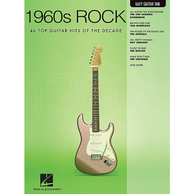 Hal Leonard 1960's Rock, Easy Guitar Tab