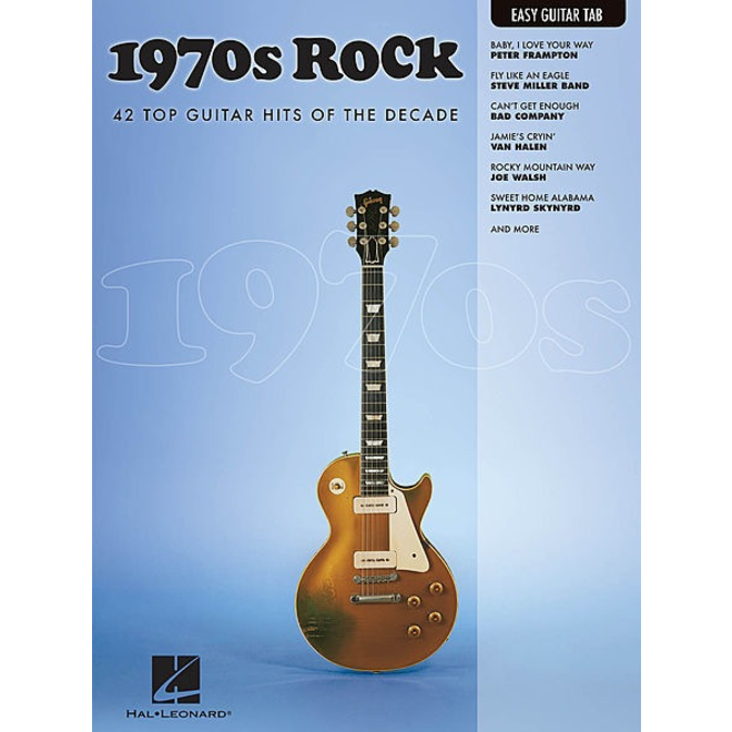 Hal Leonard 1970's Rock, Easy Guitar Tab