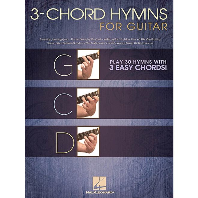 Hal Leonard 3 Chord Hymns for Guitar, Easy Guitar