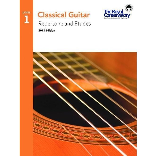 RCM Classical Guitar Series, Repertoire and Etudes 1