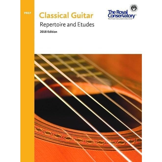 RCM - Classical Guitar Series, Repertoire and Etudes, Preparatory