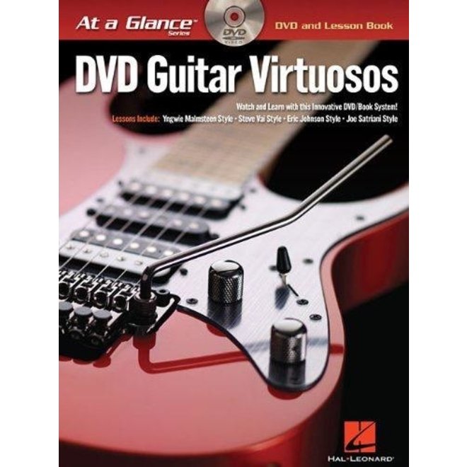 Hal Leonard At a Glance Guitar Series, Book/DVD Pack, Guitar Virtuosos