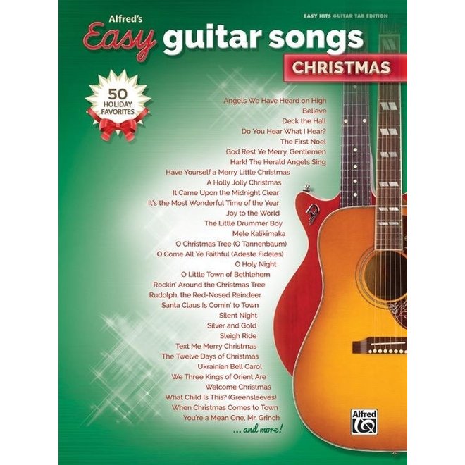 Alfred's Easy Guitar Songs, Christmas