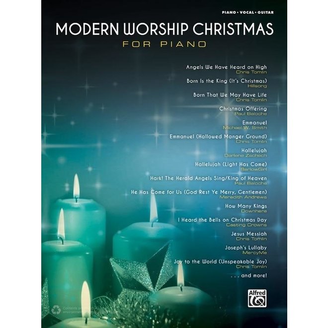 Alfred's Modern Worship Christmas for Piano (P/V/G)