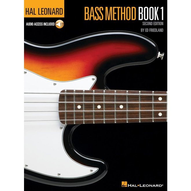 Hal Leonard - Bass Method, Book 1, w/Online Audio