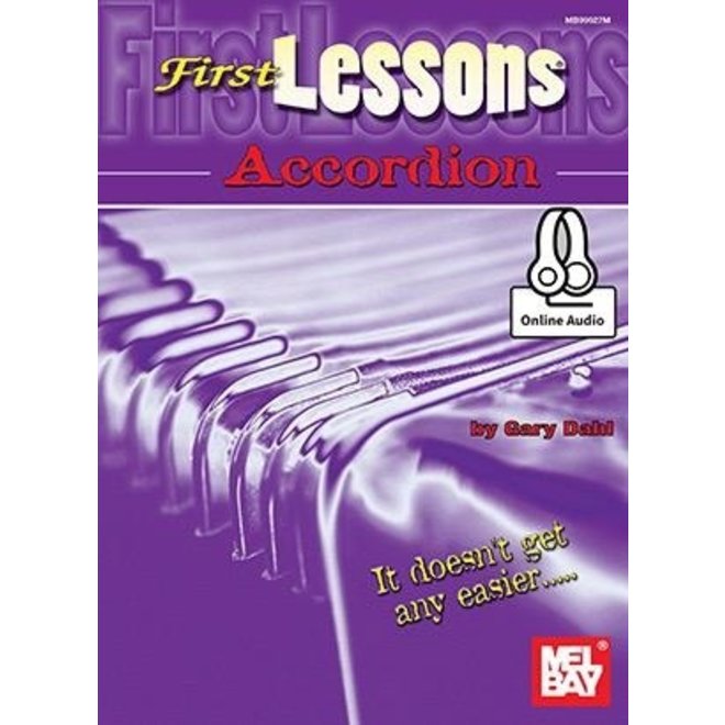 Mel Bay First Lessons, Accordion (incl/Online Audio)
