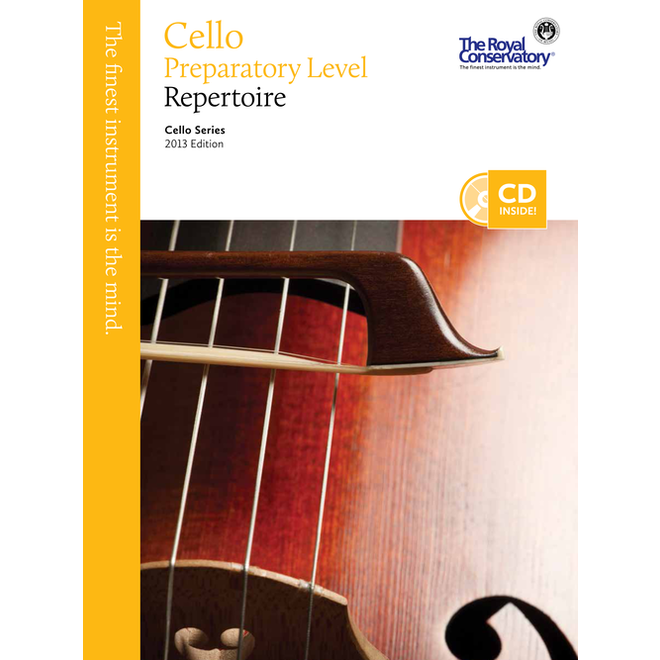 RCM Cello Repertoire, Preparatory Level