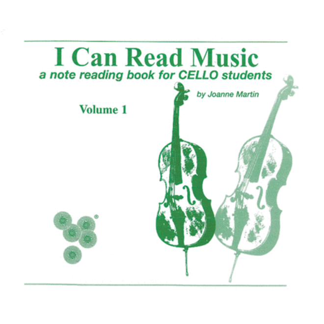 I Can Read Music for Cello Students, Volume 1