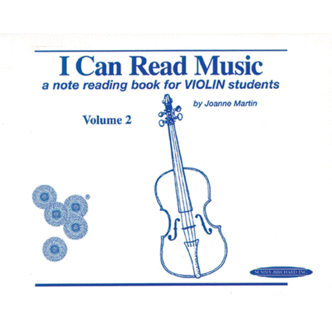 I Can Read Music for Violin Students, Volume 2