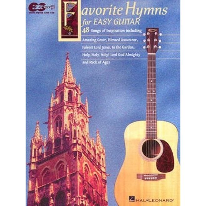 Hal Leonard Favorite Hymns for Easy Guitar