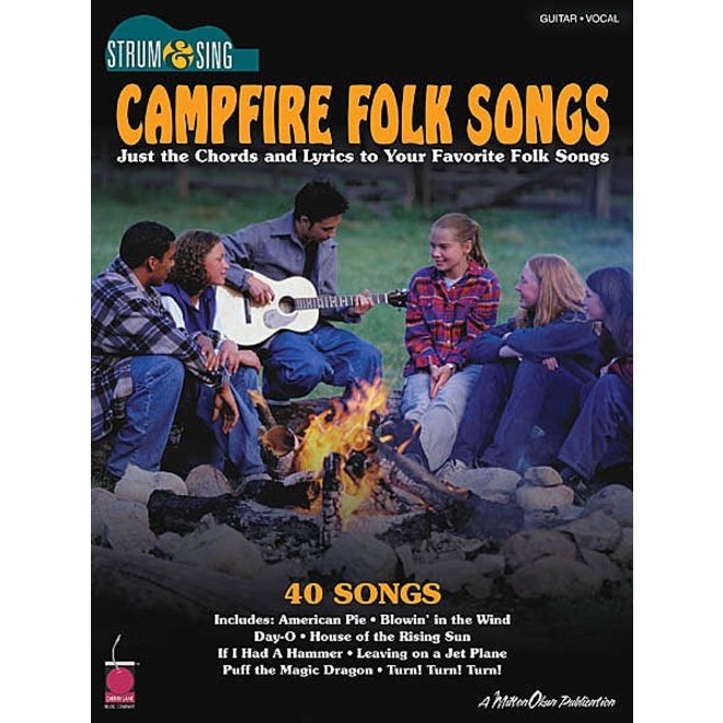 Hal Leonard Campfire Folk Songs for Guitar, Strum & Sing Series