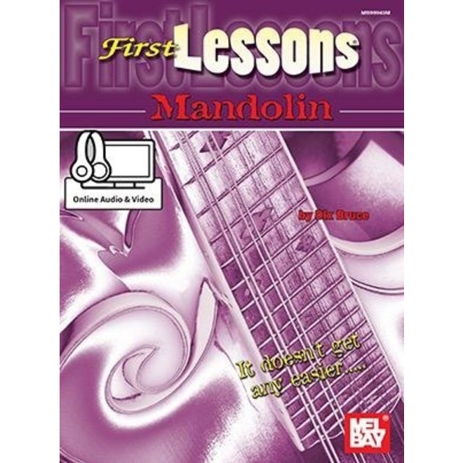Mel Bay First Lessons, Mandolin (incl/DVD)