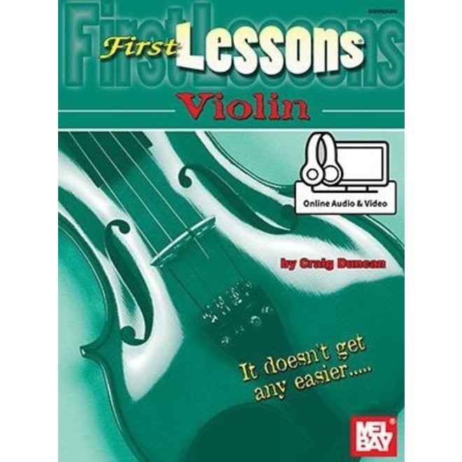 Mel Bay First Lessons, Violin (incl/online media)