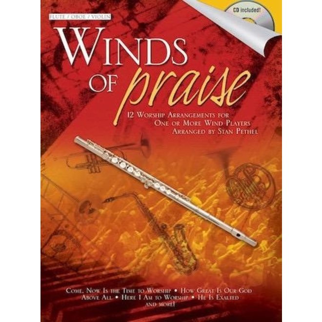 Hal Leonard Winds of Praise, for Flute, Oboe or Violin w/CD