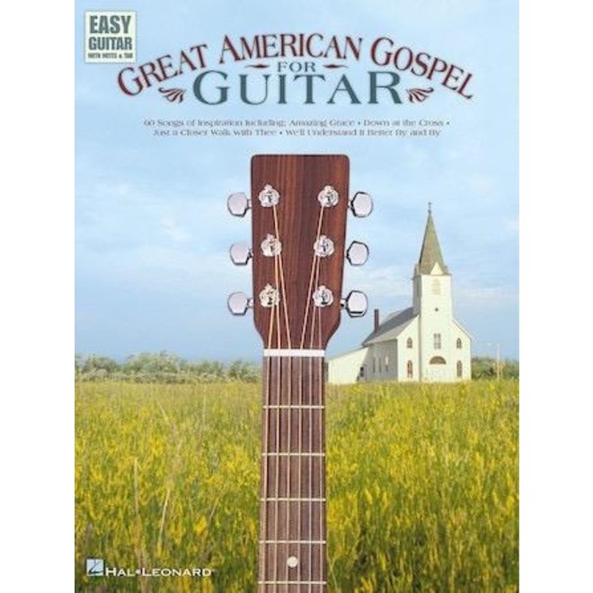 Hal Leonard Great American Gospel For Guitar