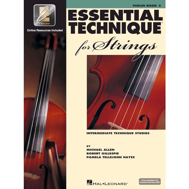 Hal Leonard Essential Technique 2000 for Strings, Level 3 Violin w/Online Resources