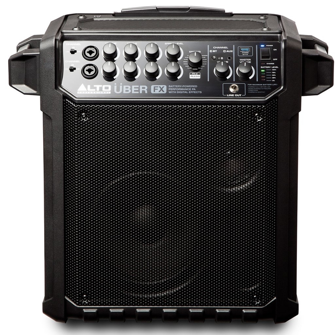 Alto UBERFX 100watt Portable Rechargeable PA w/Bluetooth