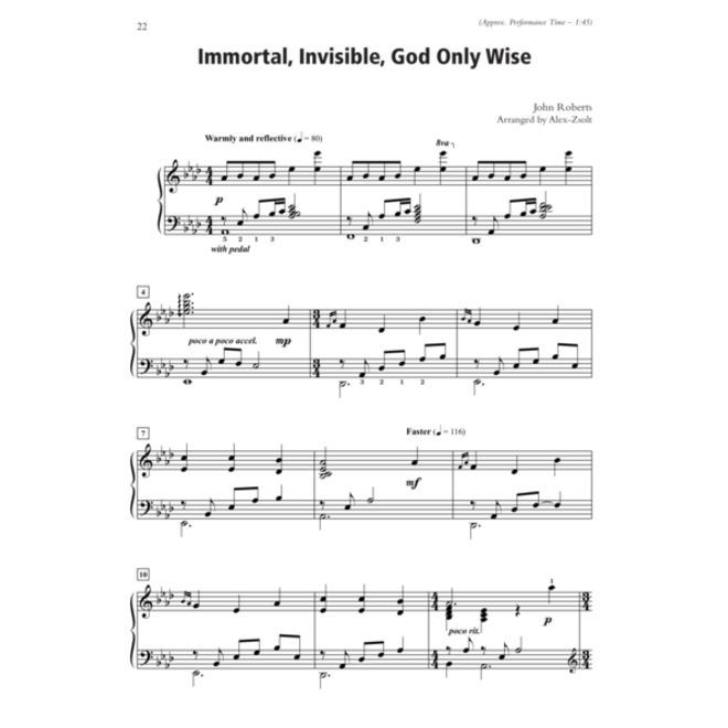 Alfred's Sacred Performer, The Traditional Service, Advanced