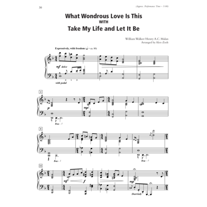 Alfred's Sacred Performer, The Traditional Service, Advanced