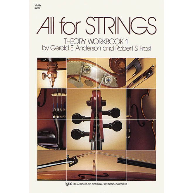 All For Strings Theory Workbook 1, Violin