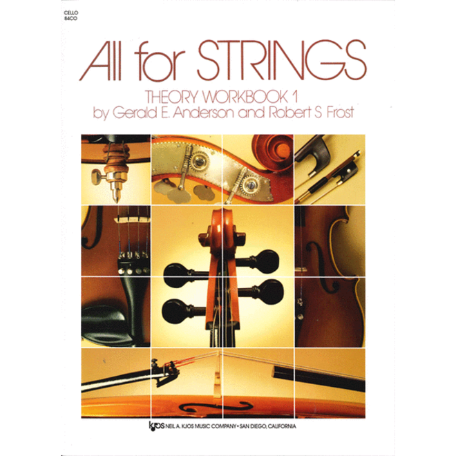 All for Strings Theory Workbook 1, Cello