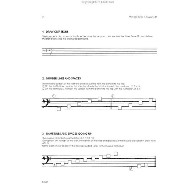 All For Strings Theory Workbook 1, Cello