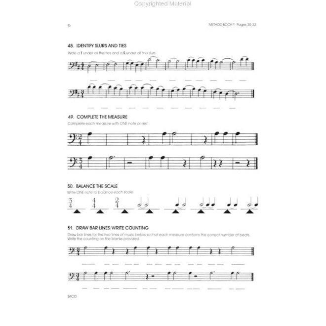 All for Strings Theory Workbook 1, Cello