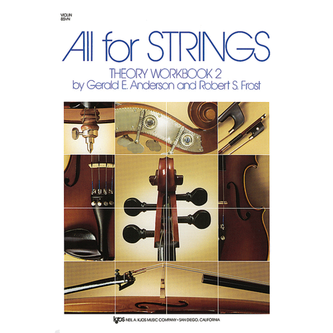 All for Strings Theory Workbook 2, Violin