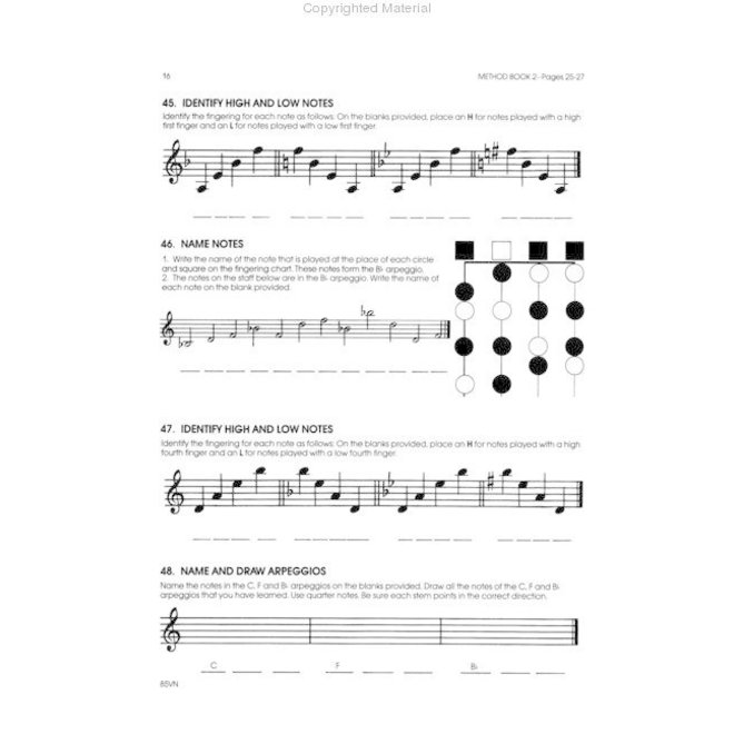 All for Strings Theory Workbook 2, Violin