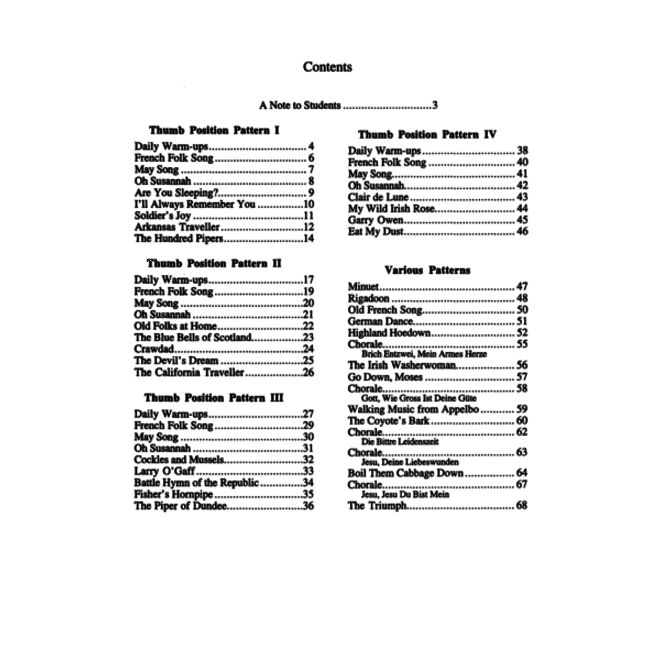 Alfred’s Thumb Position for Cello, Book 1
