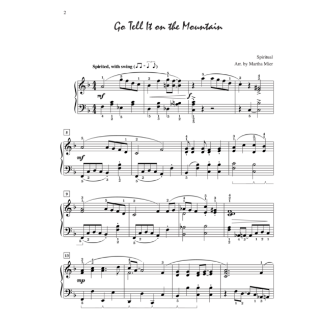 Alfred's Christmas Jazz, Rags & Blues, Book 2