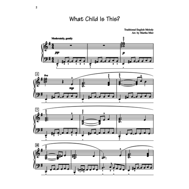 Alfred's Christmas Jazz, Rags & Blues, Book 4