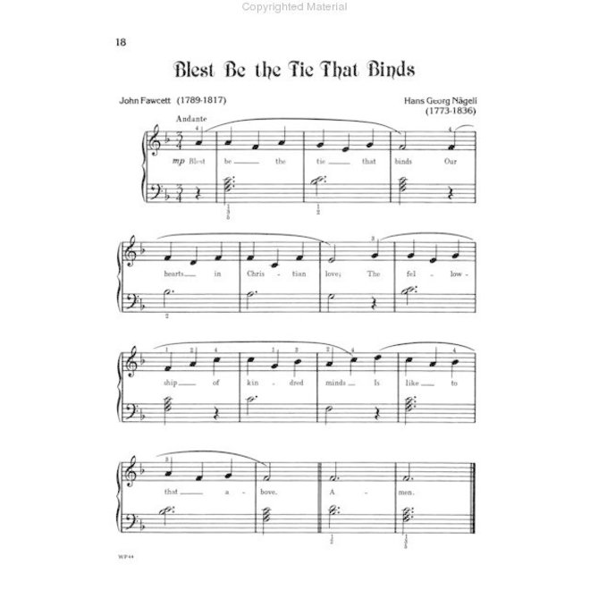 Bastien Hymn Favorites, Level 1