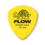 Jim Dunlop Tortex Flow Guitar Picks, .73 Yellow (12 Pack)