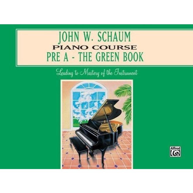 John W. Schaum Piano Course, Prep A-The Green Book