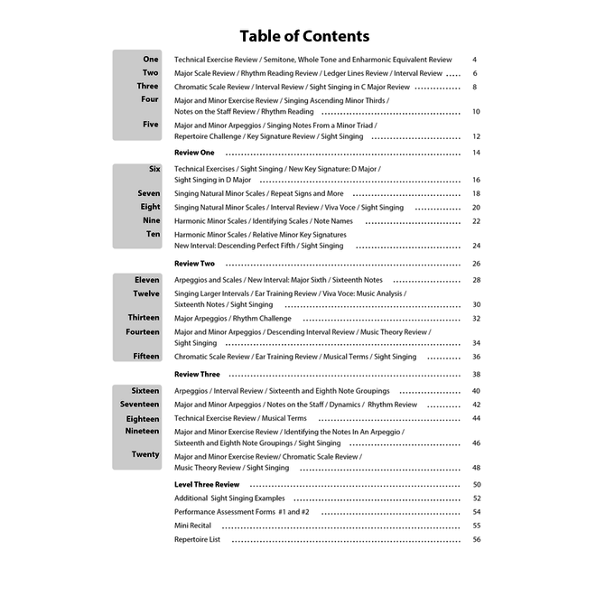 Full Voice Student Workbook, Level 3