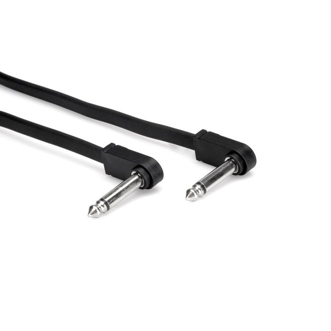 Hosa Flat Guitar Patch Cable, 18”