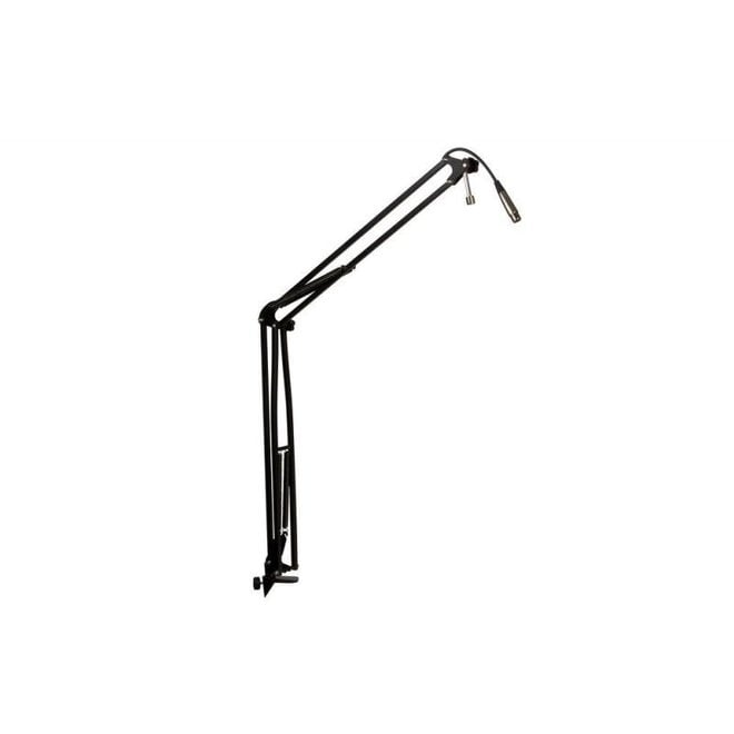 On-Stage MBS5000 Deskmount Microphone Boom Arm, w/XLR Cable