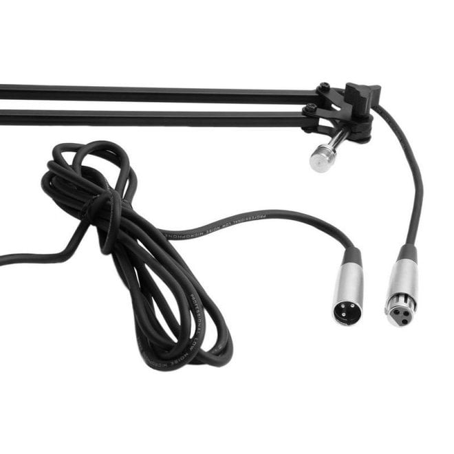 On-Stage - Broadcast Boom Arm w/XLR Cable