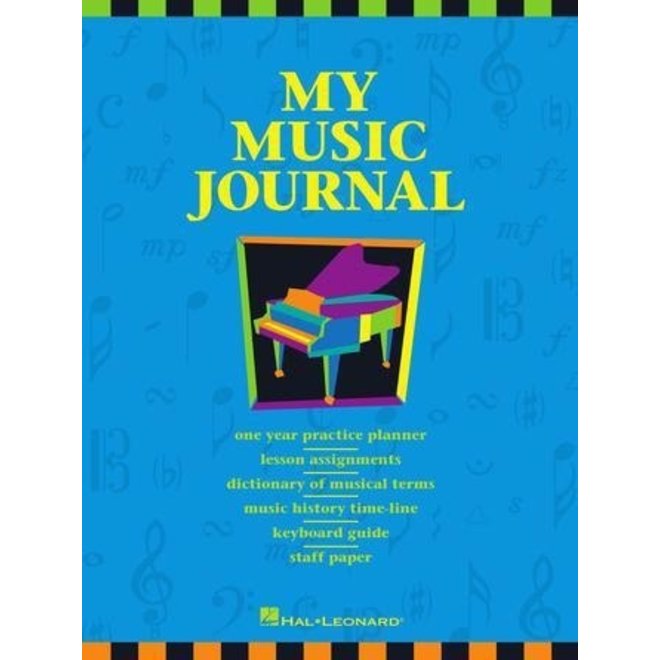 Hal Leonard My Music Journal, Student Assignment Book