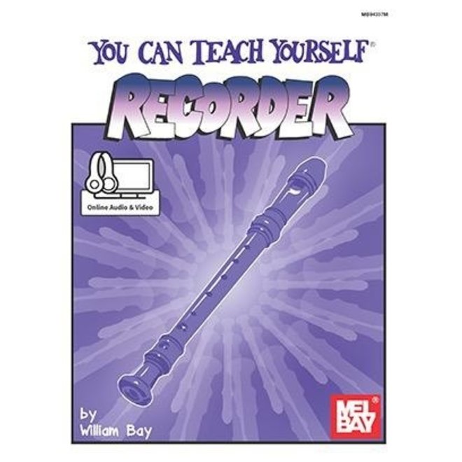 Mel Bay You can teach yourself Recorder w/ Online Audio