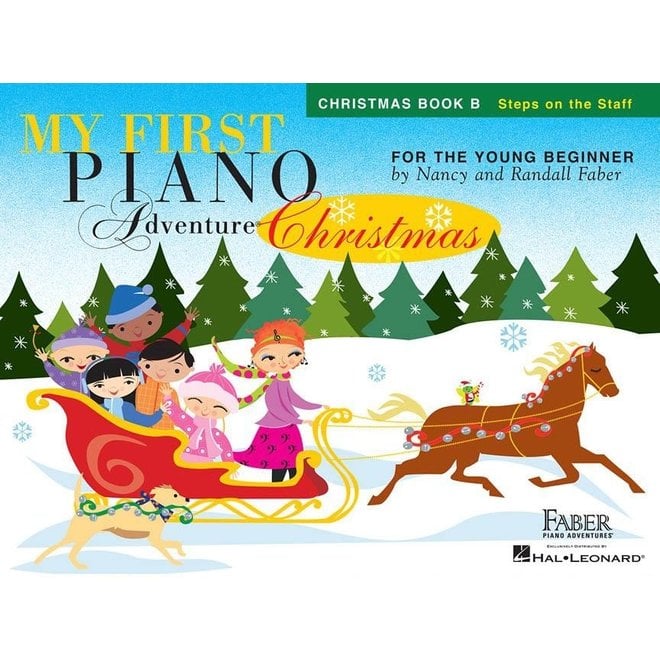 Faber My First Piano Adventure Christmas, for the Young Beginner, Book B