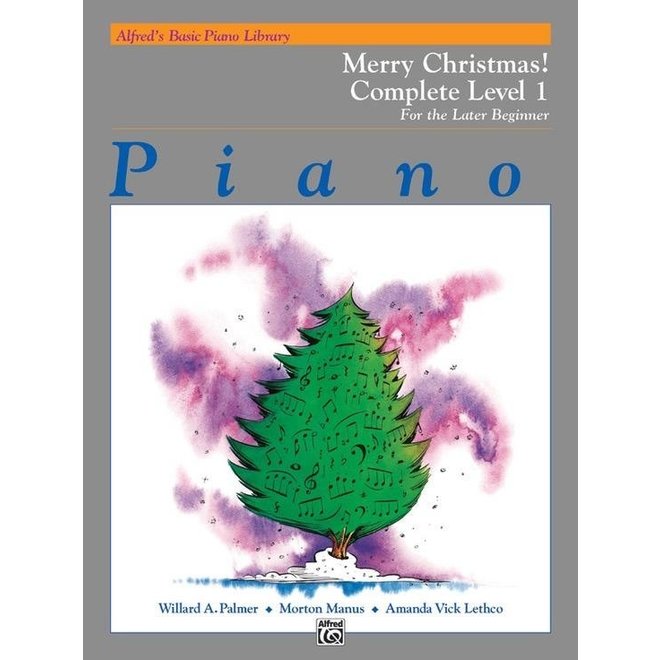 Alfred's - Basic Piano Course: Merry Christmas Book Complete 1 (1A/1B)